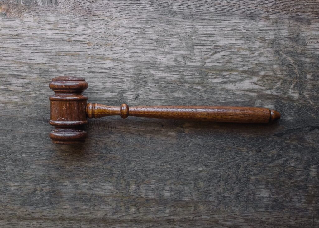 judge's gavel